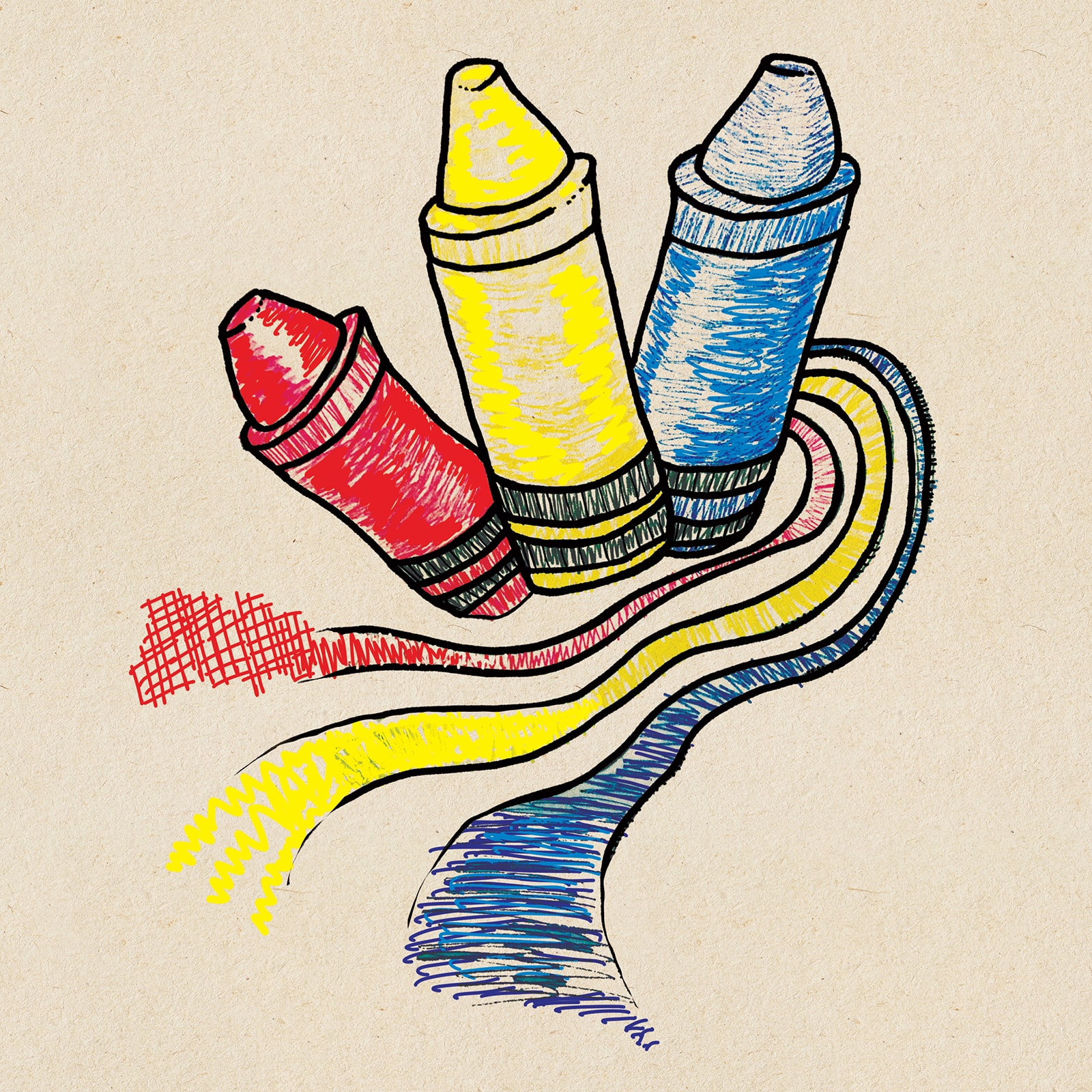 Pens, Pencils & Crayons